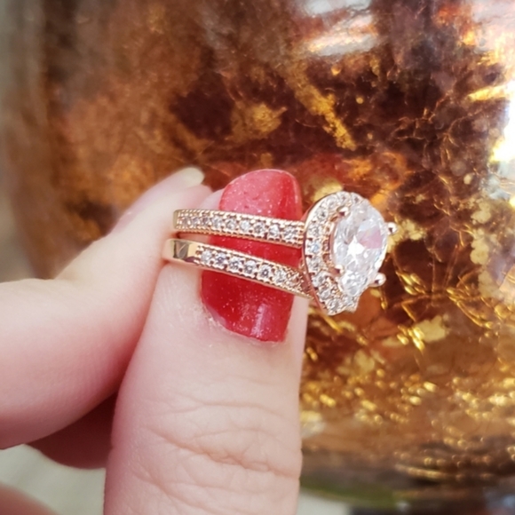 🎉HP🎉⭐$50 FLASH SALE⭐❤18K Rose Gold Filled❤FIRM - Picture 2 of 4